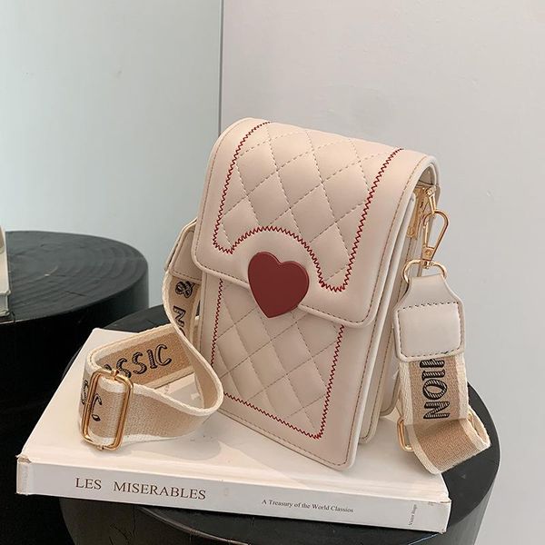 

evening bags 2021 fashion lingge pu leather crossbody bag with wide shoulder belt tote luxury ladies mobile phone purses and handbags