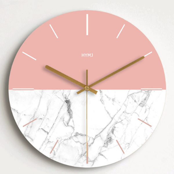 

wall clocks wooden large clock modern design kitchen home ddecor silent hanging for living room decoration 12 inch