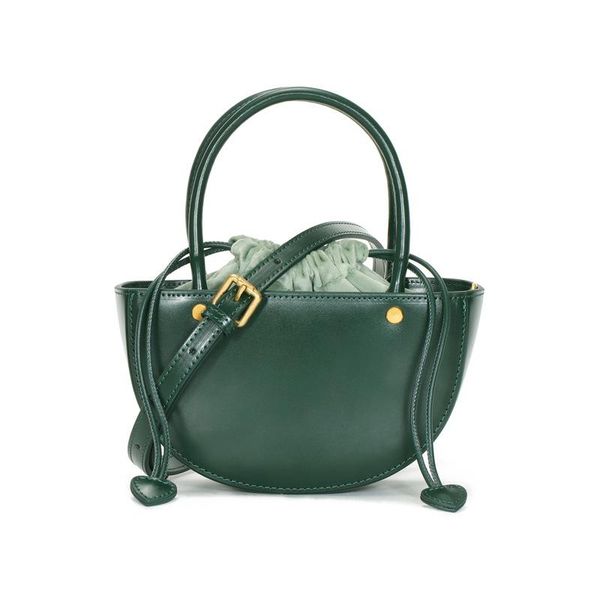 

evening bags casual tote 100% genuine leather handbag women shoulder bag black green lady crossbody messenger travel gift
