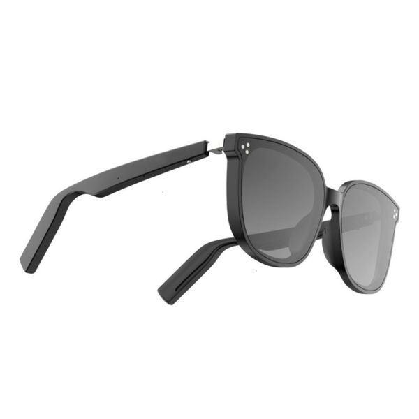 

highend accessories sunglass dimming liquid digital show smart glass, Black