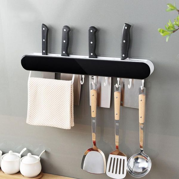 

kitchen storage & organization wall-mounted knife holder shelf chopsticks cage home punch-tool rack