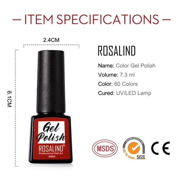 

nail polish 6 colors gel kit fashion art design soak off led lamp nails manicure decoration