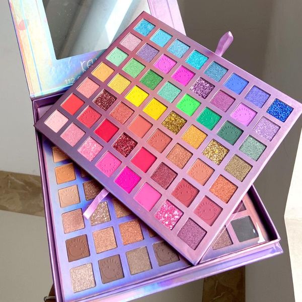 

eye shadow arrival 112 colors cool girl charming matte glitter eyeshadow bright gemstone pearly earth palette