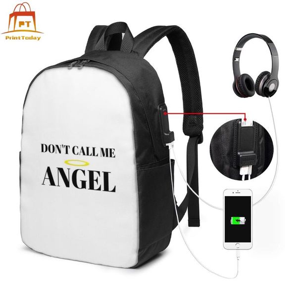 

backpack rey don't call me angel backpacks university multi pocket bag teenage bags