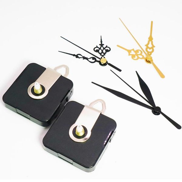 

wall clocks clock replacement movement 2 movements 3 sets of metal hands quartz