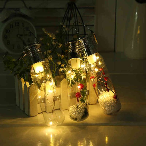 

creative cartoon plastic snowflake transparent luminous ball christmas ornament diy pendant