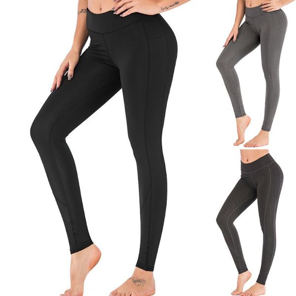 

yoga outfit women pants lifting hips slim fit skinny breathable for sports asd88