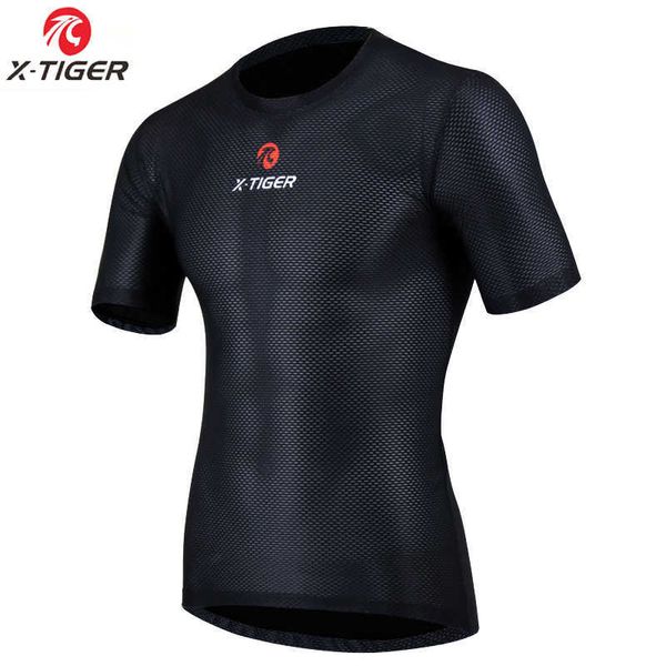 X-TIGER Cool Mesh Bike Abbigliamento Ciclismo Strati di base Camicia a maniche corte per bicicletta Maglie da ciclismo traspiranti Abbigliamento da ciclismo 2020 H1020