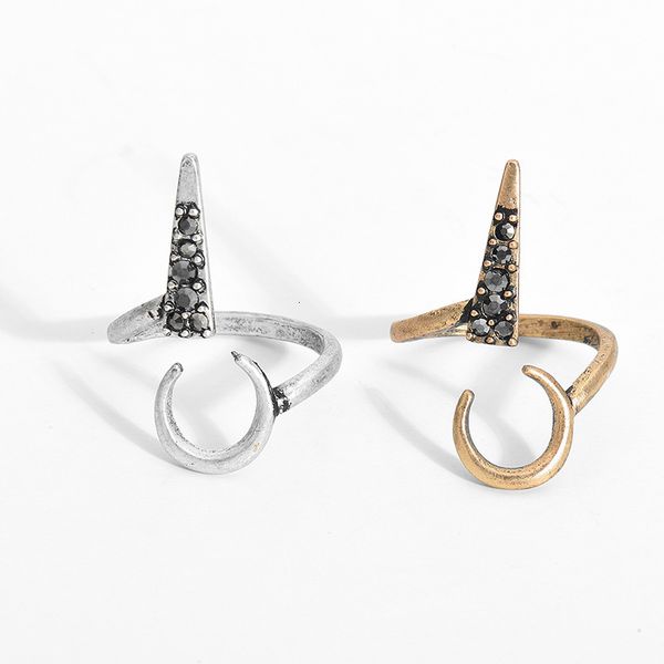 

yachan jewelry personality bohemian make old exaggerate unique ring female, Silver