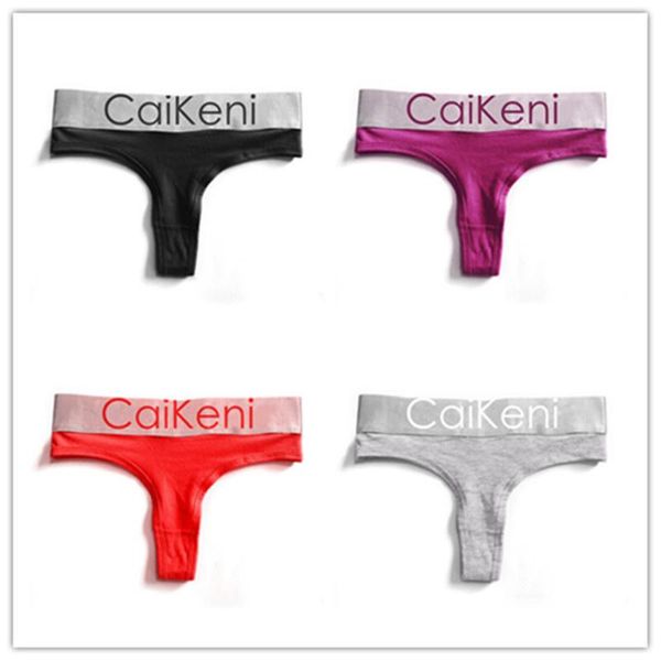 

women's panties women cotton g-string underwear seamless sport t-back letter woman thong solid female briefs low rise lady lingerie, Black;pink