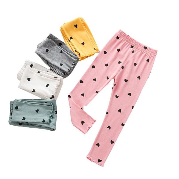 

spring autumn girls' leggings slim pants for kids cotton children school stretch baby trousers toddler clothing, Blue
