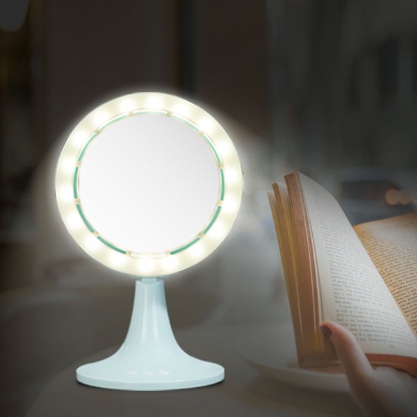 

smart illumination multifunction fill light deskled makeup cosmetic mirror bathroom with