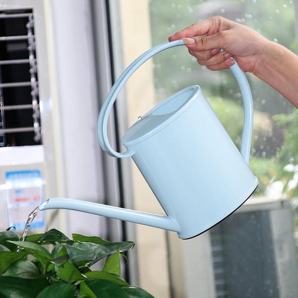 

1.2l plants watering pot home gardening tool plastic long mouth can plant flower sprayer garden supplies equipments
