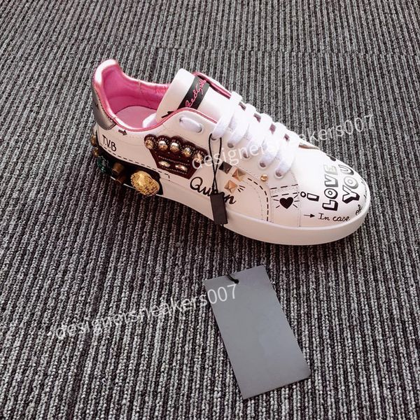 

casual shoes women boots travel leather lace-up sneaker 100% cowhide fashion flat running trainers letters platform men gym sneakers large s, Black