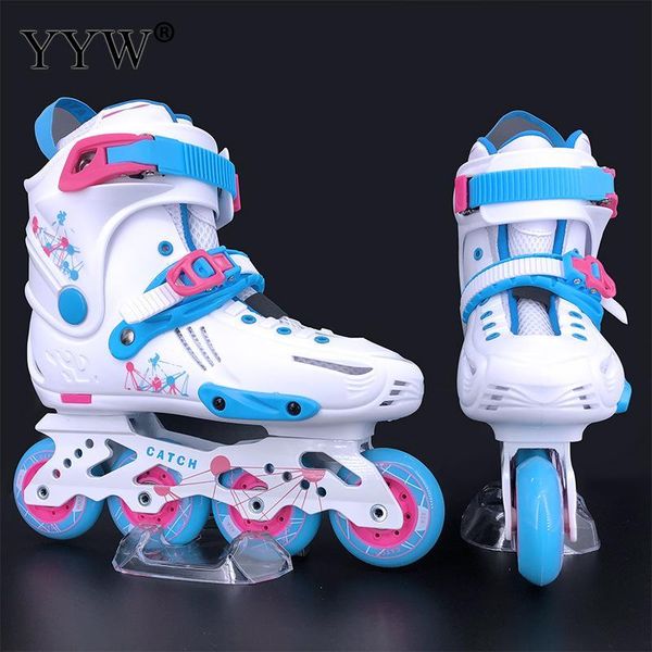 

inline & roller skates skating shoes kids boys girls outdoor gym wheels mesh fabric rubber 2 in 1 sneakers patines