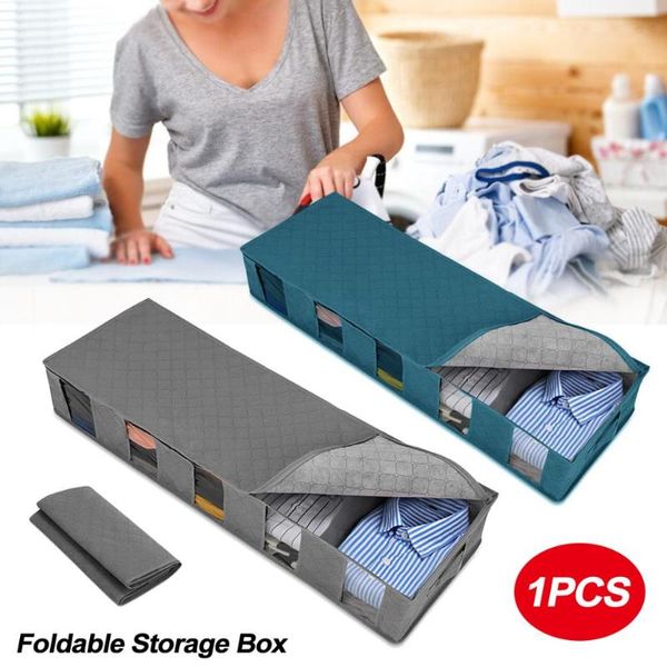 

clothing & wardrobe storage household dustproof folding clothes box bag