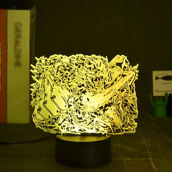 

night lights 3d led lamp league of legends for colorful birthday gifts manga bedroom color changing table decor