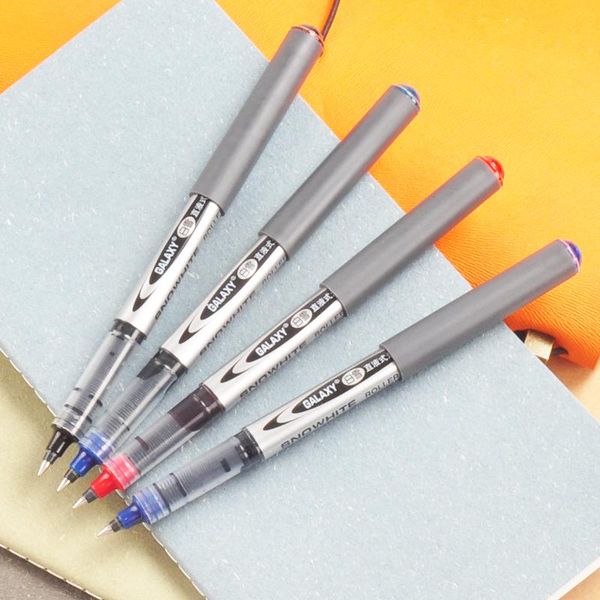 

gel pens 12pcs boku snowhite straight liquid-type ball-point pen 0.5mm signing