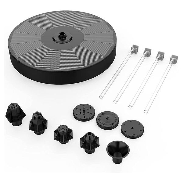 

garden decorations solar fountain, 3.0w powered pond pump,solar water pump floating fountain for pond,bird bath,fishbowl