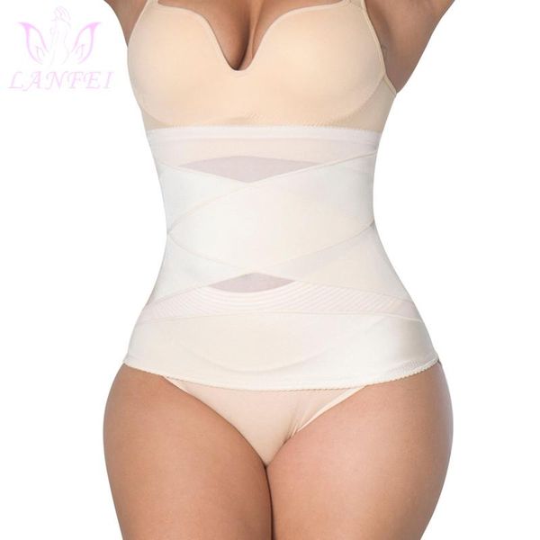 

waist trainer tummy control belt women body shaper belly reduce compression strap weight loss seamless corset shaperwear women's shaper, Black;white