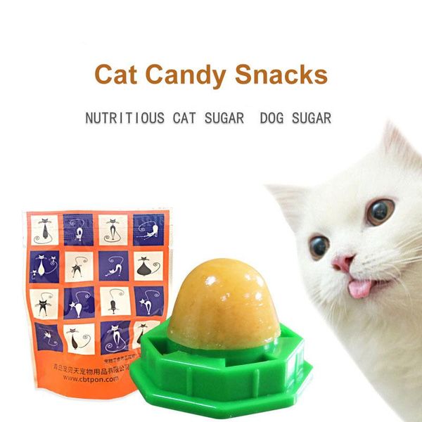 

cat toys 2021 healthy nutrition pet fixed candy snack ball catnip gel energy