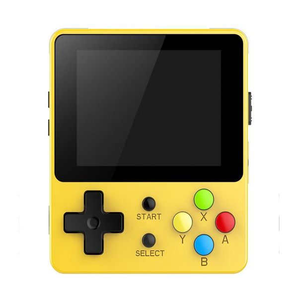 

64bit portable mini pocket 2.6 inch handheld game players retro family tv output video console linux system with simulators