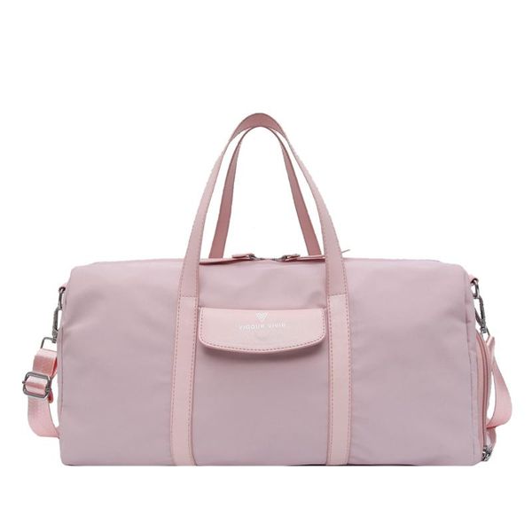 

duffel bags 2021 short-distance travel bag lady's hand luggage men's big soft skin large capacity fitness women's