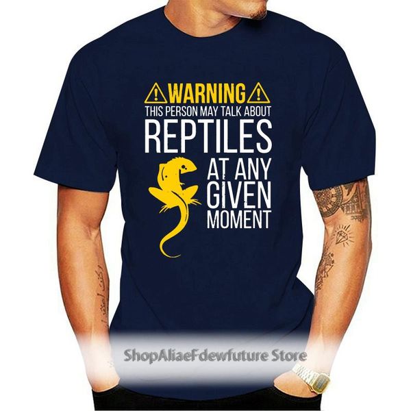 

men's t-shirts custom reptile warning caution lizard t shirt male plus size homme tee, White;black