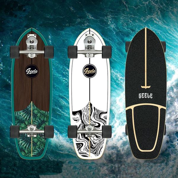 

land surfboard ski training board propeller slide simulation professional skateboard fishboard skateboarding