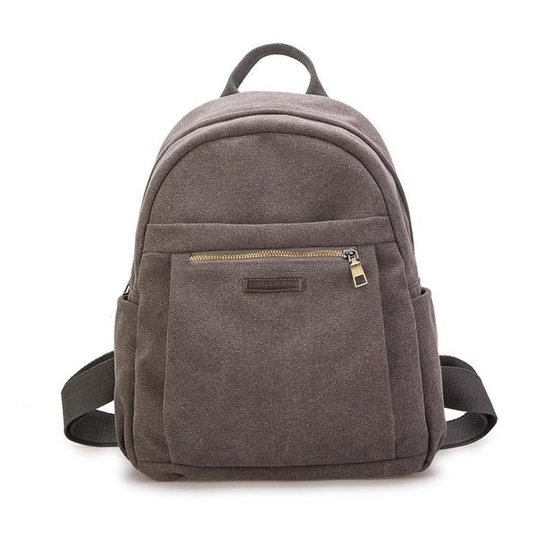 

vintage canvas bag, women's backpack, student's computer leisure backpack