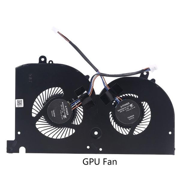 

cooling fan lapcooler bs5005hs-u3i for msi gs75 gp75 ms-17g1 ms-17g2 pads
