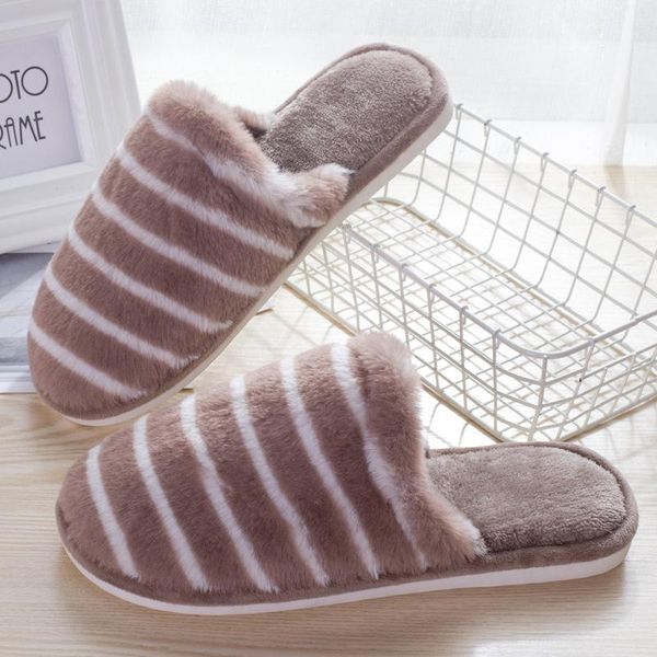 

winter creative indoor warm plus cotton slippers female, Black