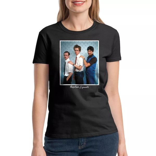

napoleon dynamite family p women's black funny t-shirt new sizes s-2xl, White;black