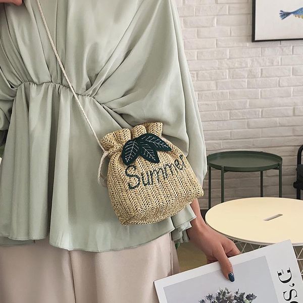 

evening bags good straw shoulder bag for women 2021 khaki luxury designer handbag mini clucth money purses crossbody messenger wallet
