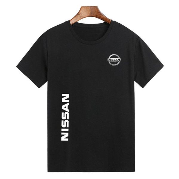 

men's t-shirts unisexnissan custom cotton tshirts fashion t-shirt for men male punk brand comfortable clothing leisure tees short slee, White;black