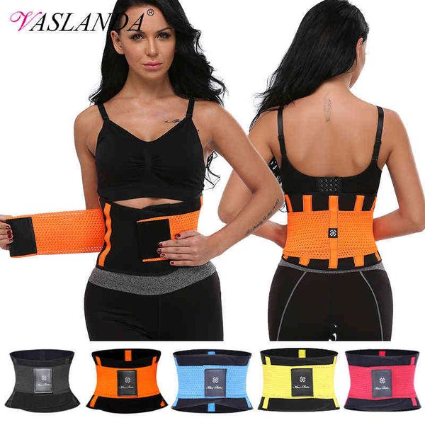 

women waist trimmer belt body shaper abdominal trainer weight loss fat burning corset fitness fajas shapewear modeling straps