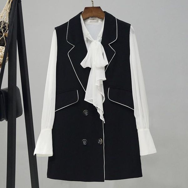 

women's vests fy001, Black;white