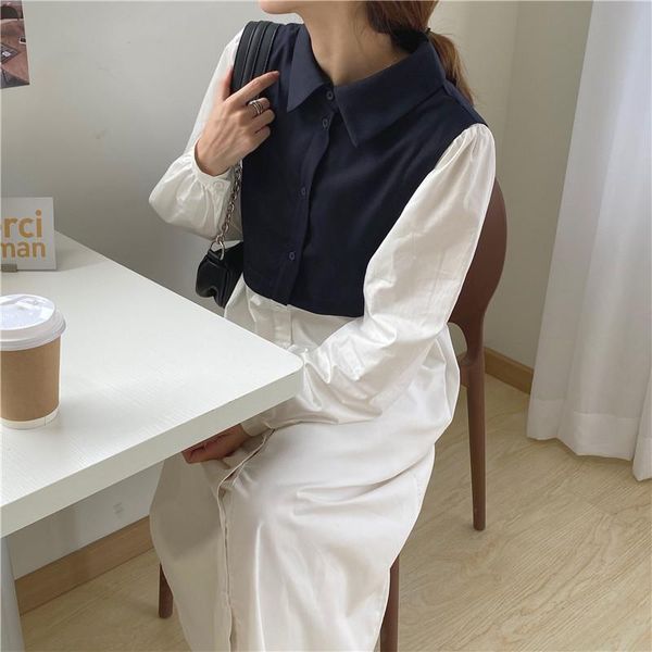 

casual dresses spring girls dress women cotton long sleeve female vintage party boho robe femme vestido autumn winter, Black;gray