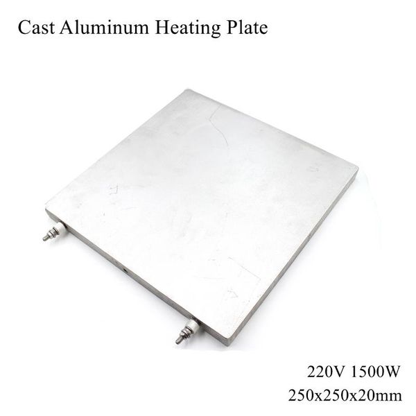 

carpets 250x250x20mm 220v 1500w cast aluminum heating plate high temperature band heater for press machine extruder laminator