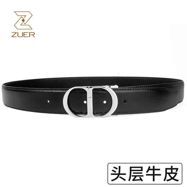 

belts buckles zuer men's d family cd brand leather fashion, Black;brown