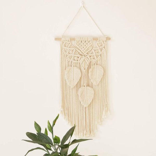 

tapestries woven macrame tapestry wall decor bohemian style home decorations for living room bedroom or apartrment