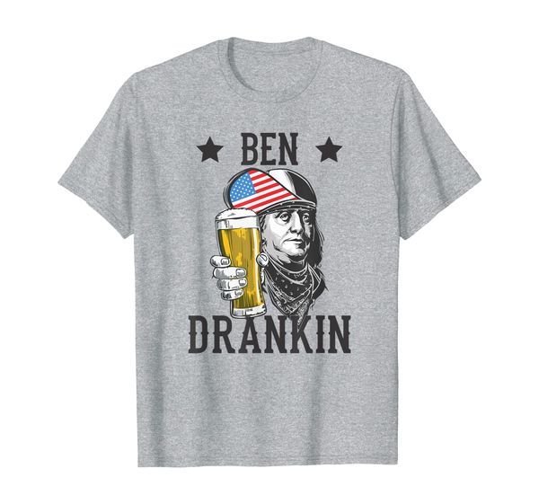 

Ben Drankin Benjamin Franklin 4th Of July T-Shirt, Mainly pictures