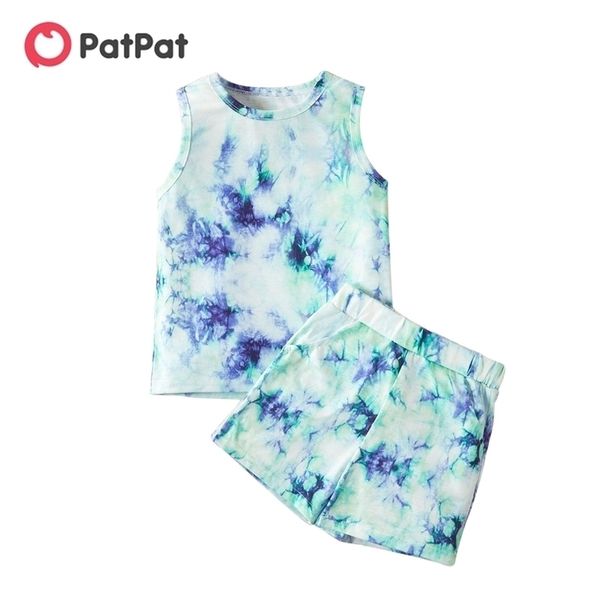 

arrival kids girl color contrast tee and pants set 210528, White