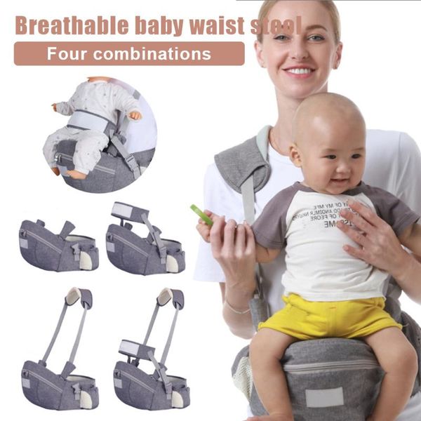

baby hipseat carrier ergonomic reduce waist hip seat for mom lightweight certified fabrics soft borns m09 carriers, slings & backpacks