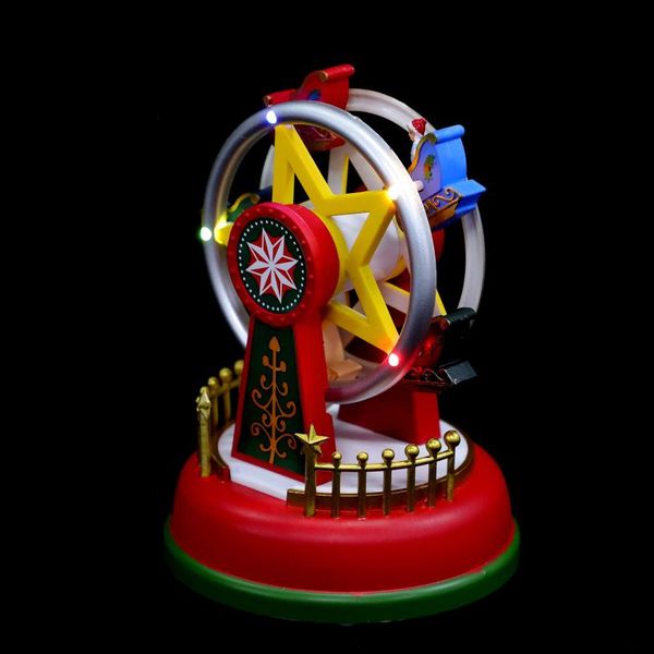 

christmas decorations 1pc box deskornament adorable sky wheel luminous for children