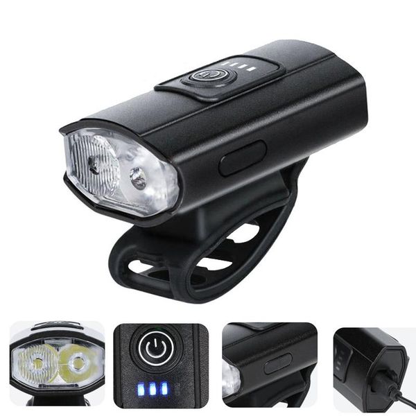 

bike lights usb charging bicycle light rainproof mtb front lamp headlight aluminum ultralight tail 1000 ma battery