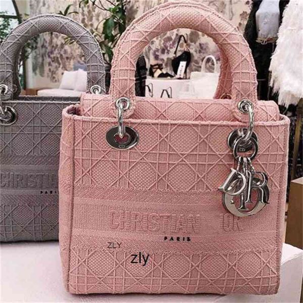 

retro princess diana bag five lattice tengge embroidery canvas weaving elephant grey shoulder pink zly zly bags