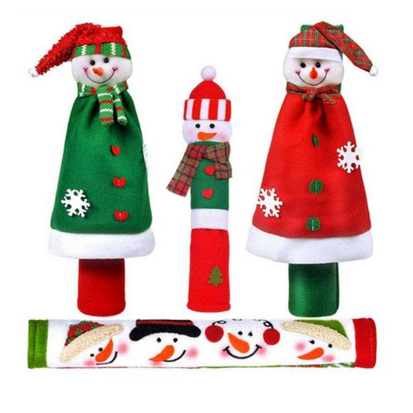 

refrigerator door handle covers kitchen appliance protector christmas decor clothing & wardrobe storage