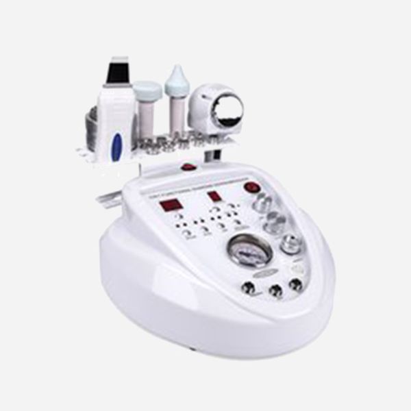 Máquina de microdermoabrasão 5 em 1, purificador ultrassônico de cuidados com a pele, limpeza facial, removedor de cravos, dermoabrasão de diamante, equipamento de salão de beleza