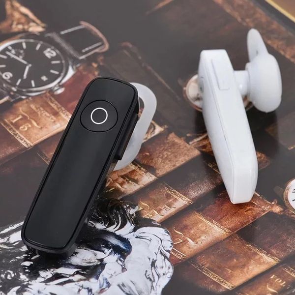 Transmissores sem fio Bluetooth Fone de ouvido In-Auricular Single Mini Earbud Mãos Livre Chamada Estéreo Música Fone de Ouvido com MIC para telefones inteligentes